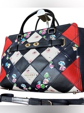 Coach Blake Carryall in Printed Patchwork Leather